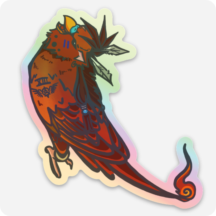 Red XIII Budgie