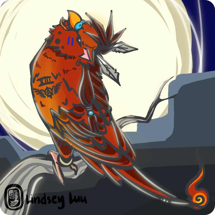 Red XIII Budgie