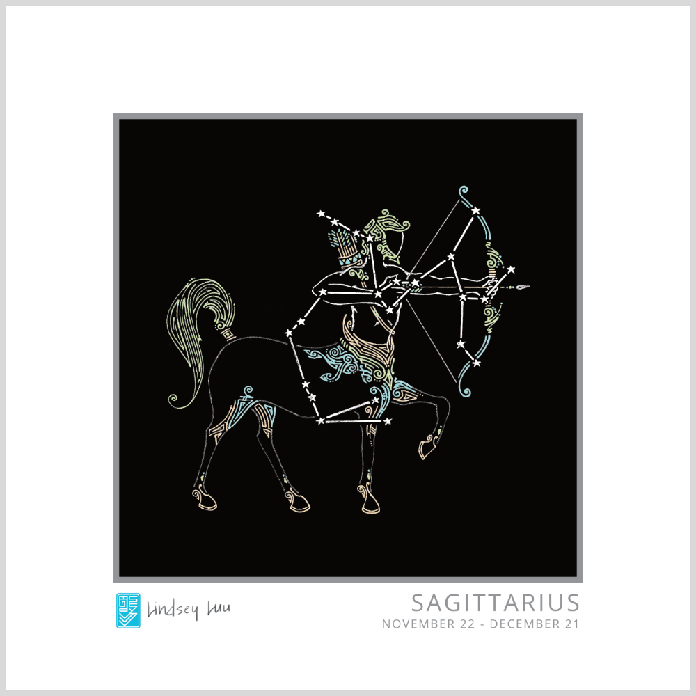 Sagittarius Mini-print– Lindsey Luu